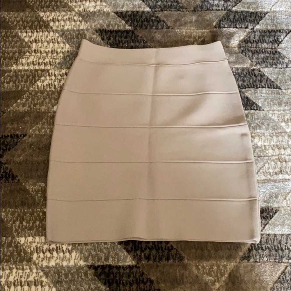 BCBG MaxAzria Tan Skirt
